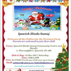 IHSChristmasParty Flyer2017